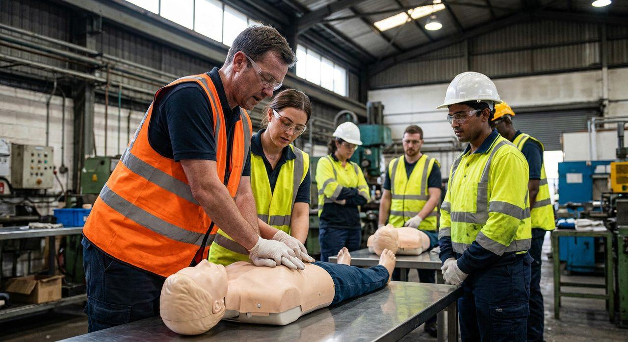 On-Site CPR and AED Training for Industrial Manufacturing - CPR-Professionals
